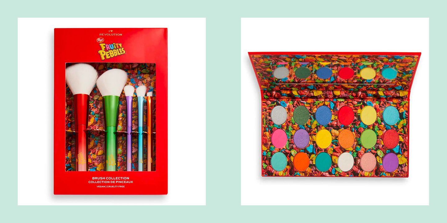 Revolution Beauty acaba de lanzar una colección de maquillaje con frutas y guijarros de cacao