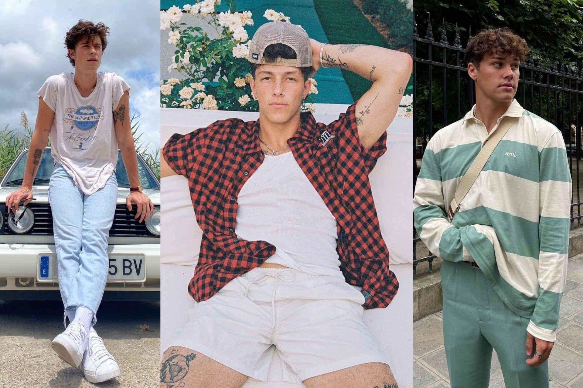 Moda de top adolescentes hombres