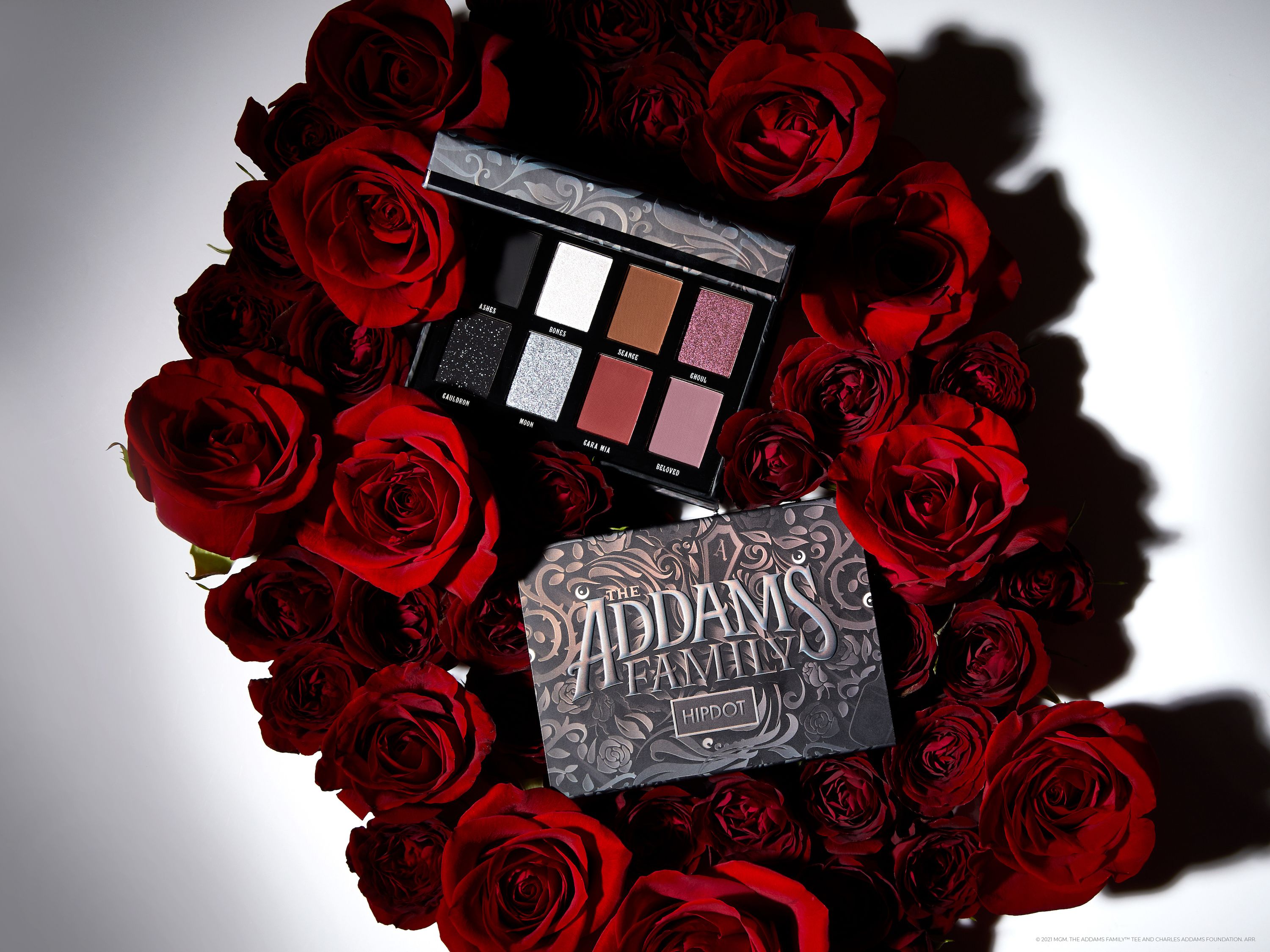 HipDot lanza la colección de maquillaje "The Addams Family" justo a tiempo para el espeluznante Szn