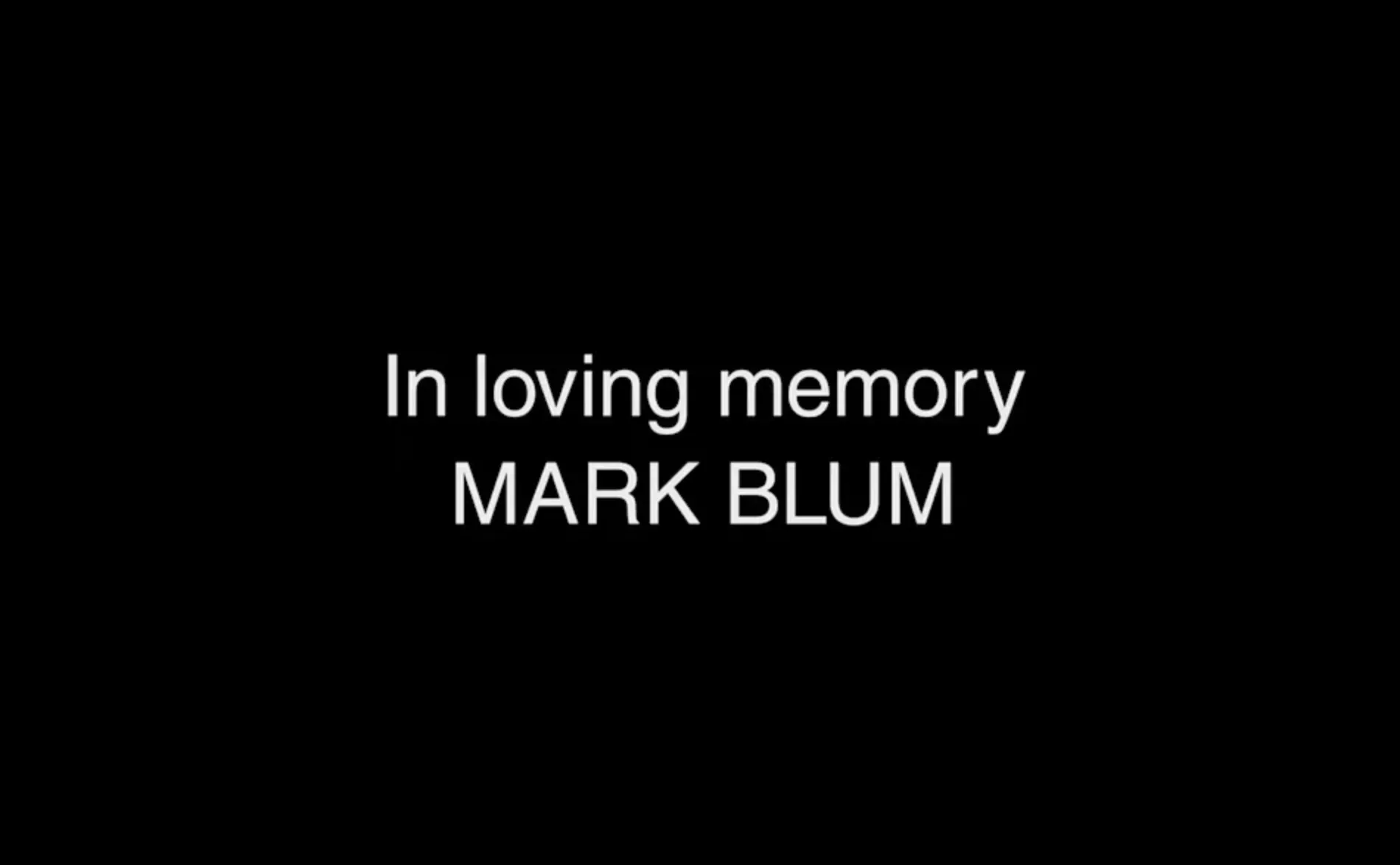 ¿Quién es Mark Blum en 