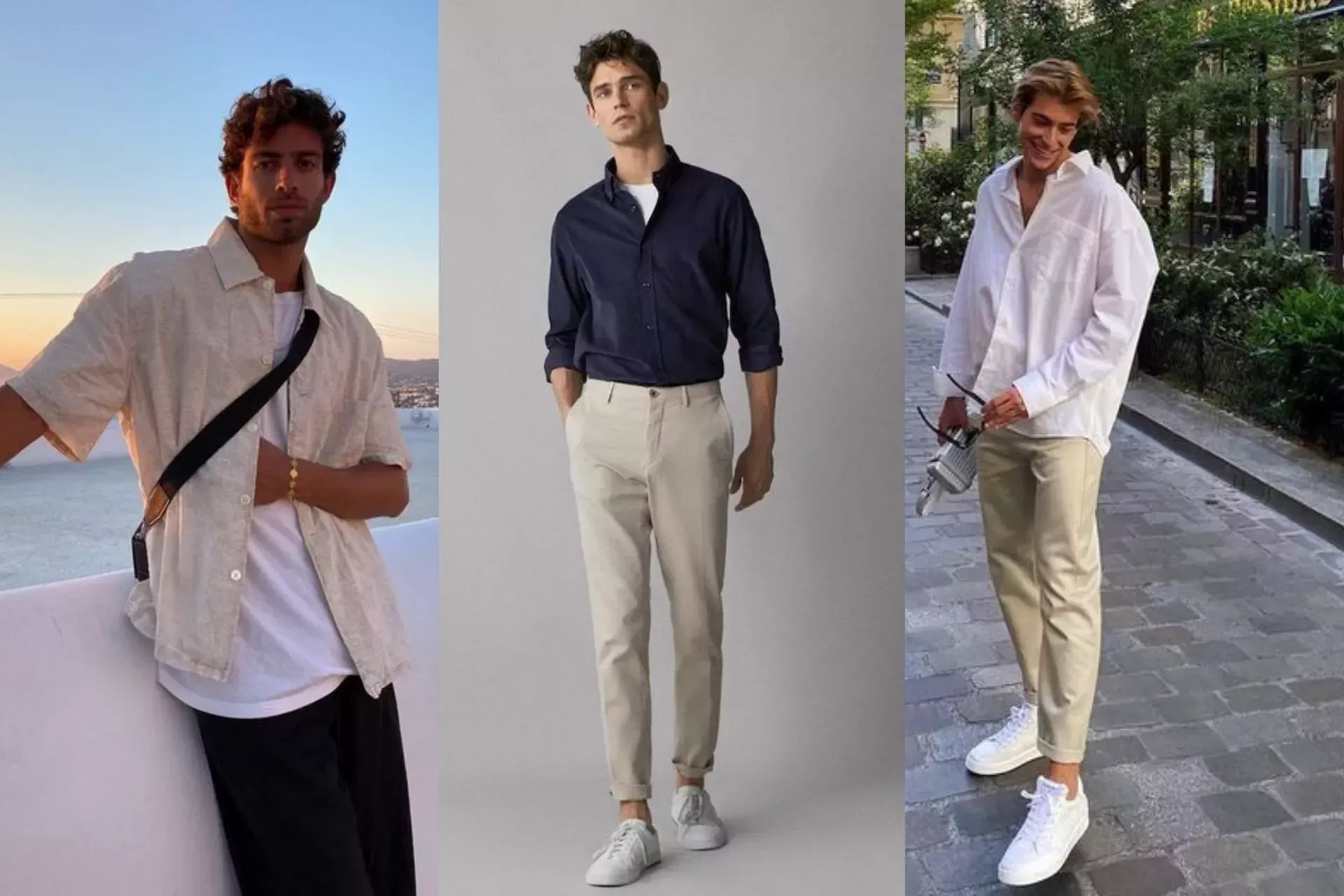 10 elegantes conjuntos abotonados para chicos adolescentes