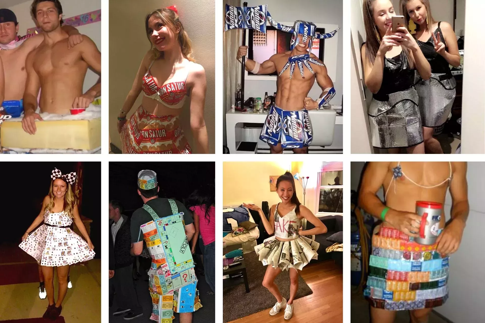 25 mejores ideas de disfraces de todo menos de ropa (para chicas y chicos)