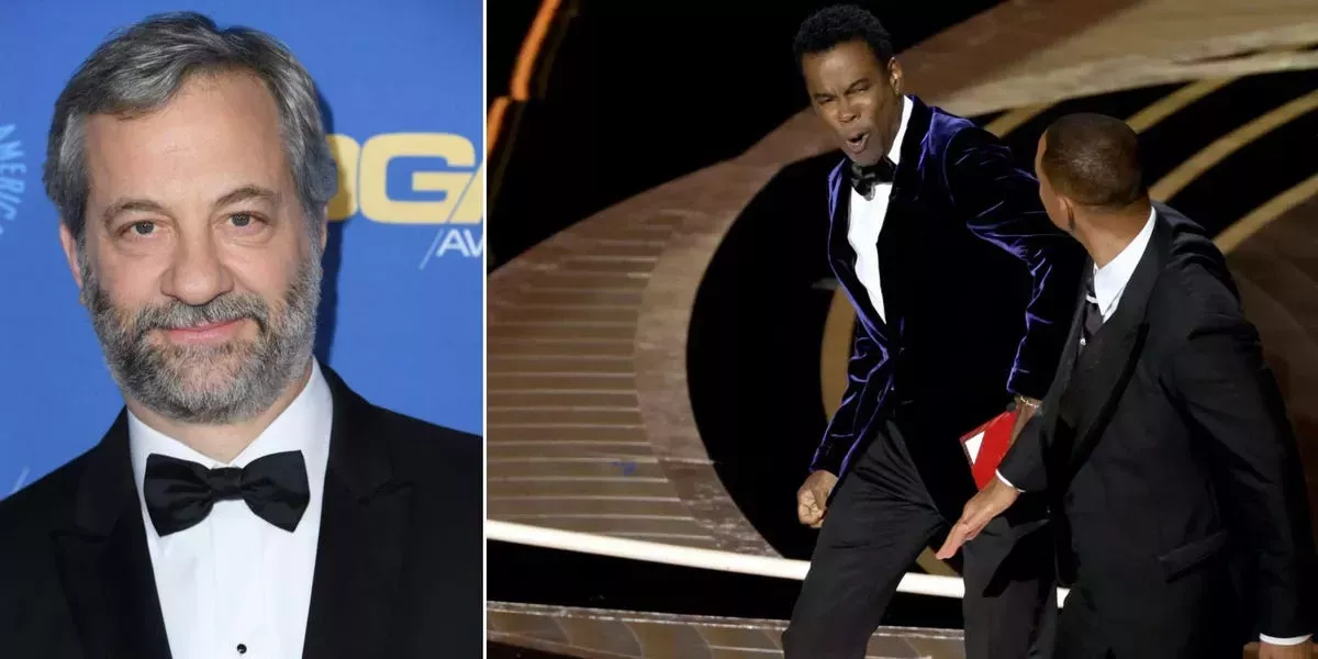 Judd Apatow tuiteó y luego borró un comentario en el que decía que la bofetada de Will Smith a Chris Rock en los Oscar 