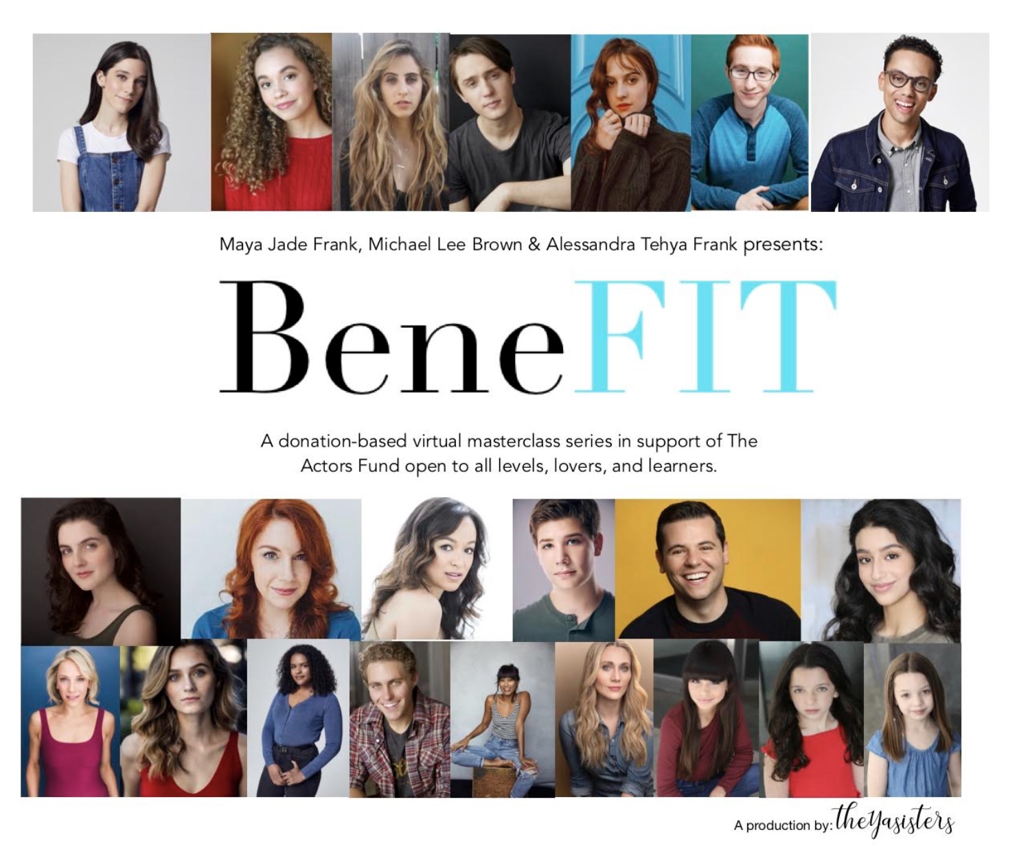 5 datos rápidos sobre BeneFIT, una serie de clases magistrales gratuitas para artistas