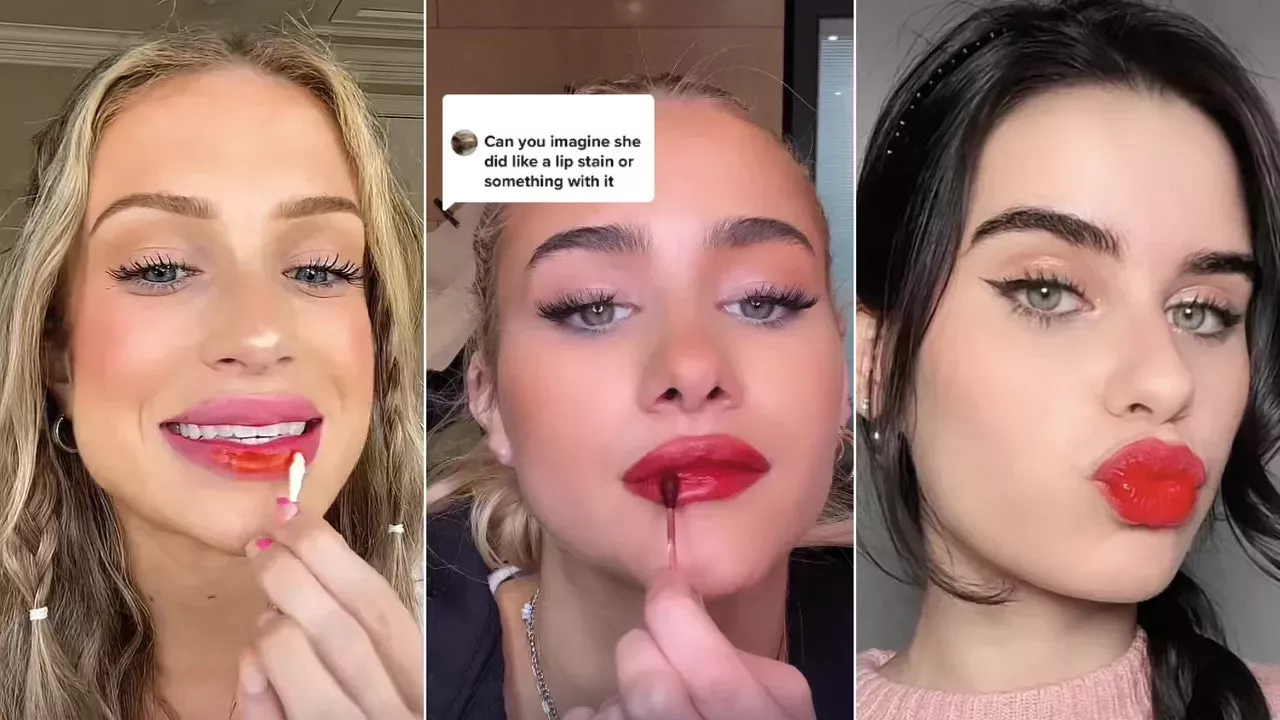 Los usuarios de TikTok están utilizando tinte de alimentos como tintes de labios de bricolaje