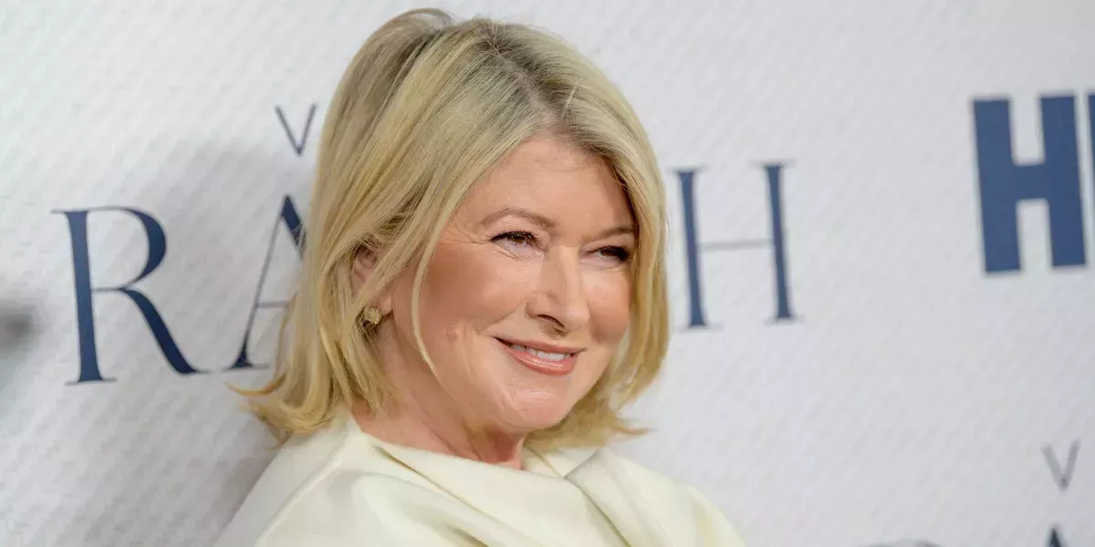 Martha Stewart dice que le han hecho proposiciones los maridos de varias de sus amigas: 'He tenido la oportunidad de ser una rompehogares'