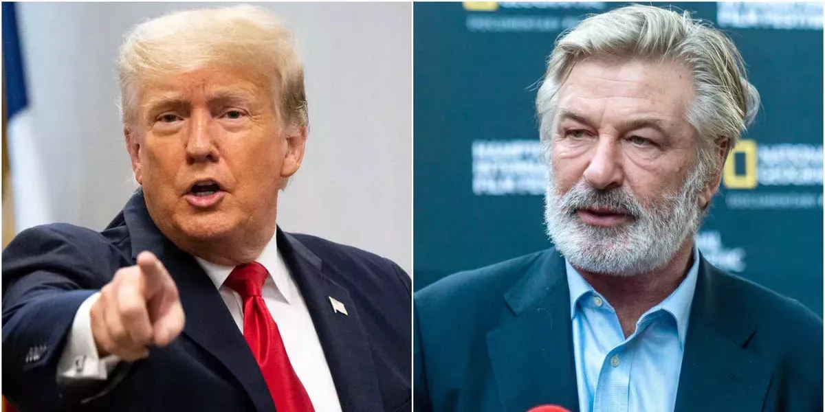 Alec Baldwin dice que teme por su seguridad después de que Donald Trump le culpara del tiroteo en el set de rodaje de 'Rust'