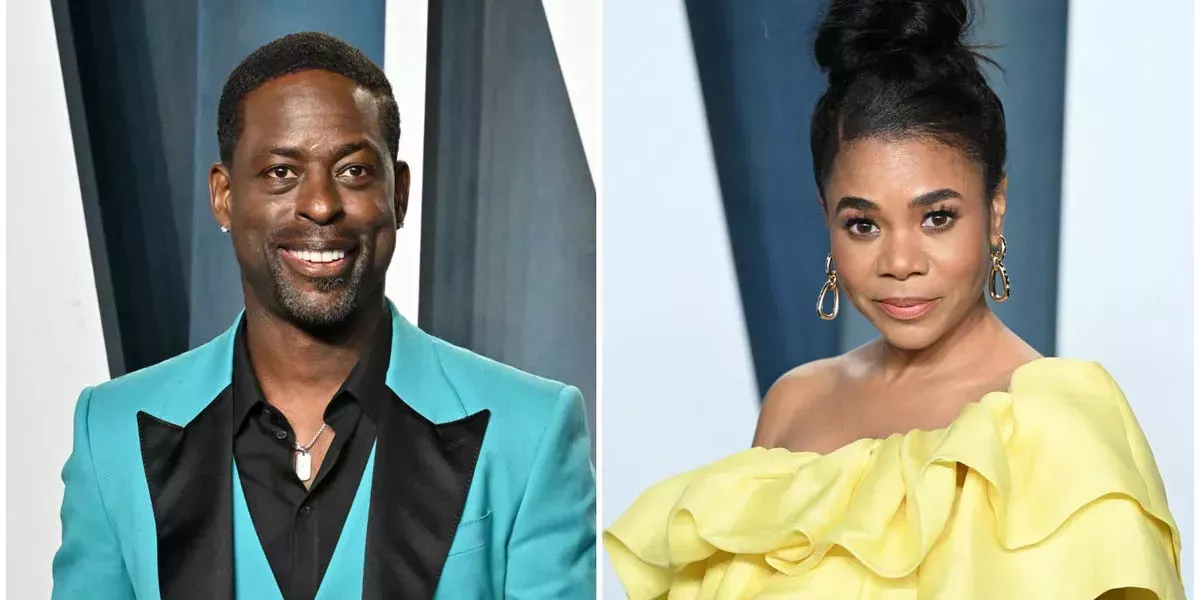 Sterling K. Brown dice que la coprotagonista de 'Honk for Jesus', Regina Hall, se sintió