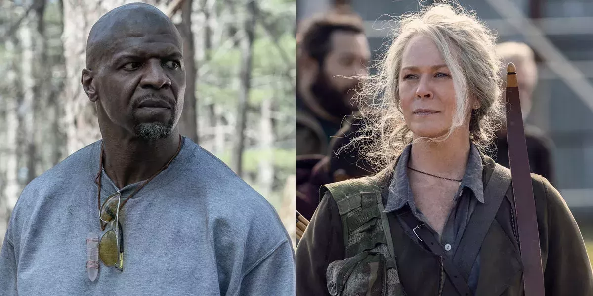 Terry Crews dice que le encantaría hacer una serie de 'Walking Dead' con Carol ahora que Melissa McBride ya no hace el spin-off de Daryl