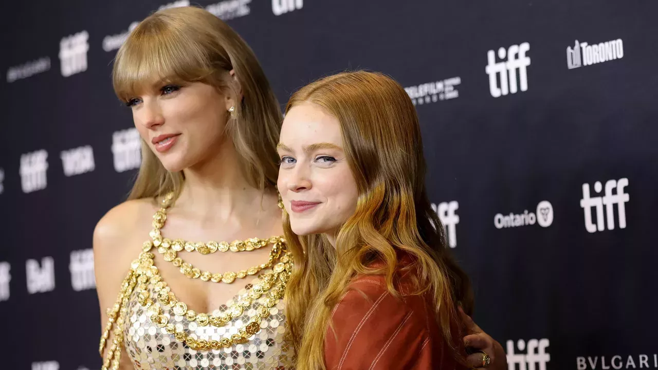 Taylor Swift y Sadie Sink tuvieron el momento más sutil de coincidencia