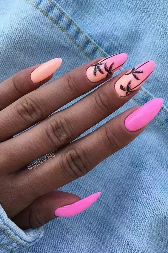 15 brillantes y sencillos diseños de uñas de verano para adolescentes