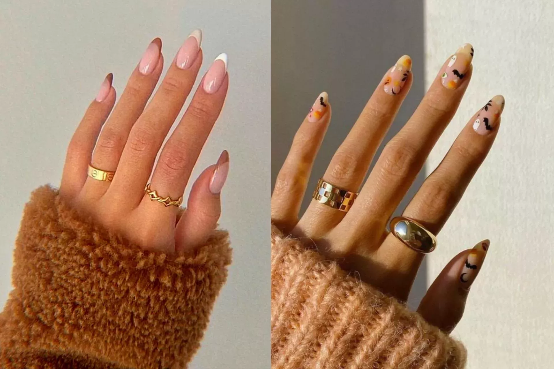 15 sencillos y bonitos diseños de uñas de otoño para adolescentes