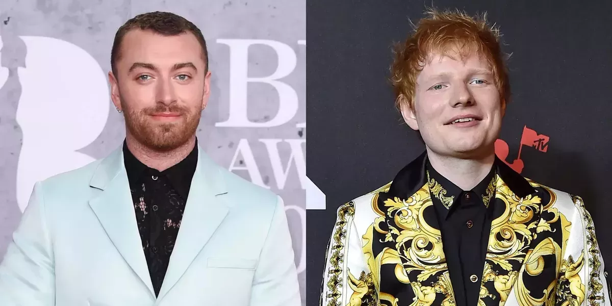 Ed Sheeran le regaló a Sam Smith una estatua de un 'pene de mármol' de 2 metros que pesa 1.000 kilos y que tiene que ser llevada con una grúa hasta su casa