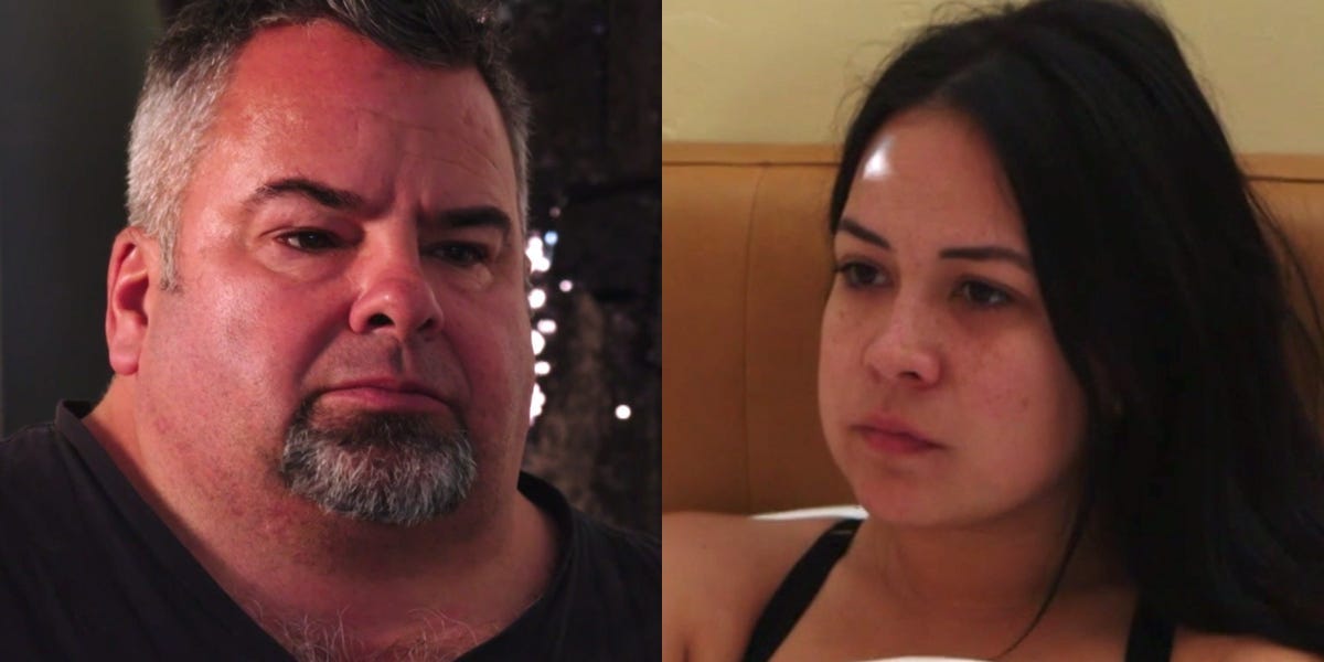La estrella de '90 Day Fiancé', Big Ed, le dijo a Liz que "obviamente no es la mujer adecuada" para él y que está "feliz de dejar" su relación