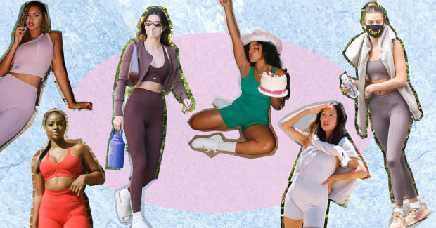 Esta cosa está en todas partes: La ropa deportiva monocromática de Set Active