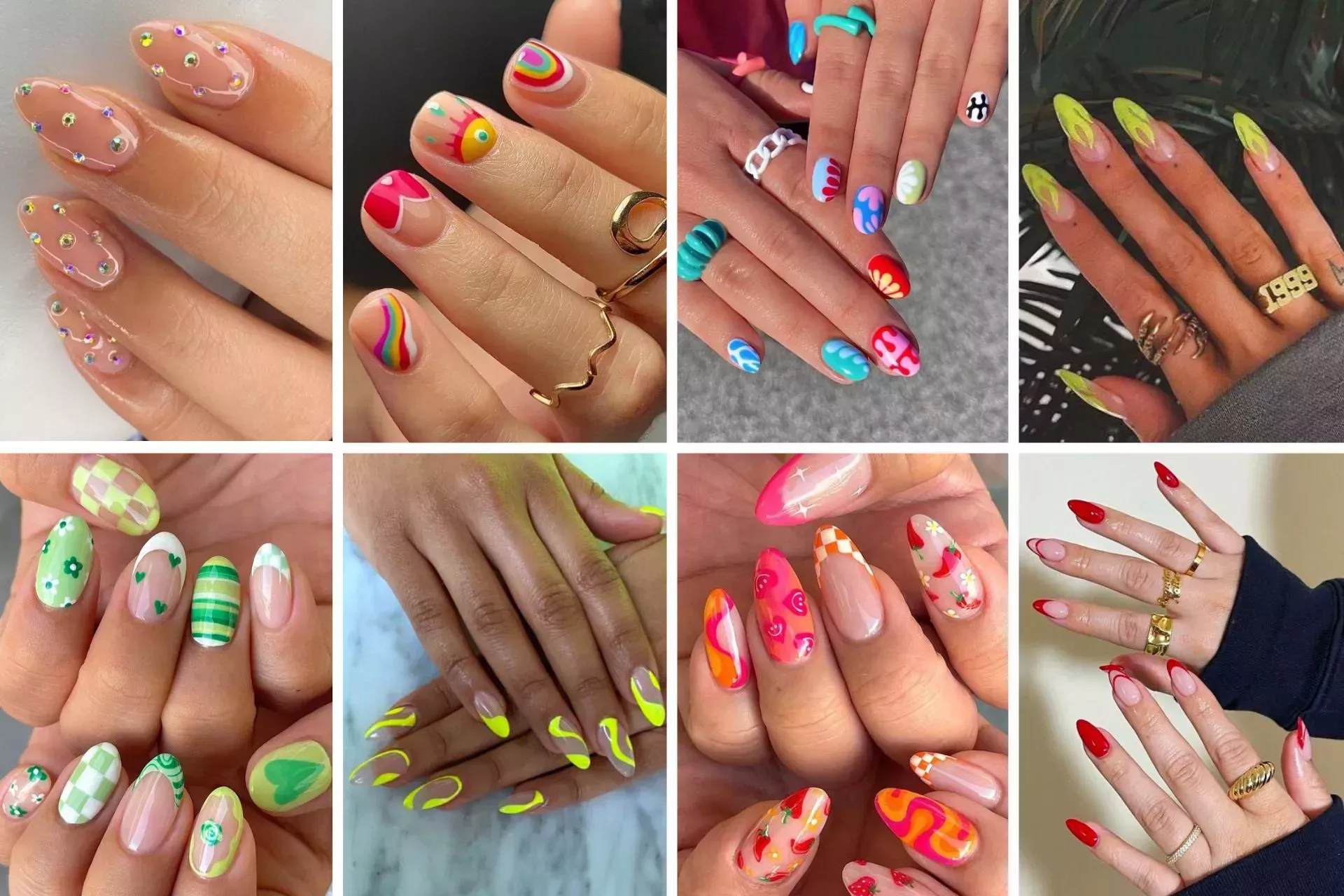 Las 50 mejores ideas para las uñas de los festivales de este año