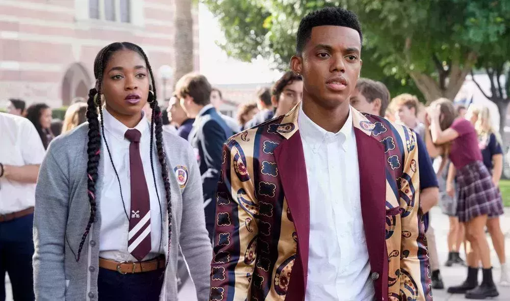 La moda de la segunda temporada de "Bel-Air" gira en torno a la cultura negra