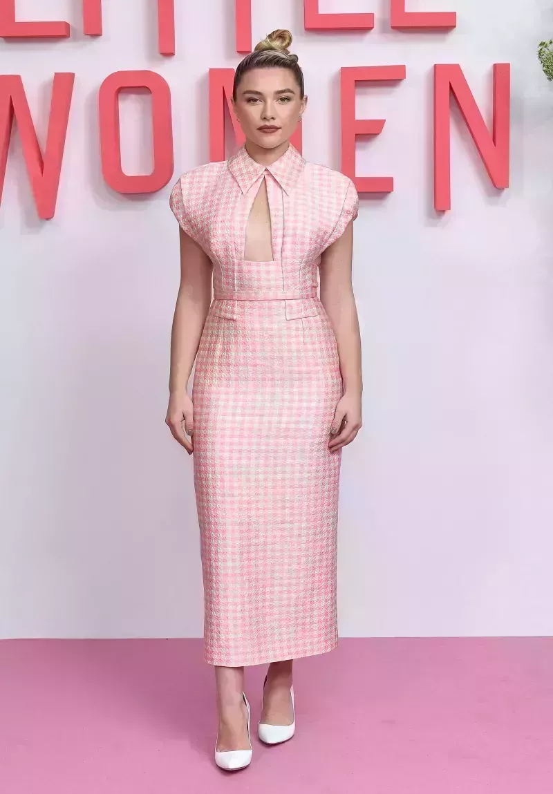 Las atrevidas fotos de Florence Pugh en la alfombra roja de 'Don't Worry Darling