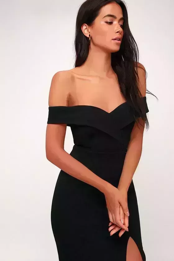 25 Gorgeous Negro Vestido de Graduación Ideas en 2023