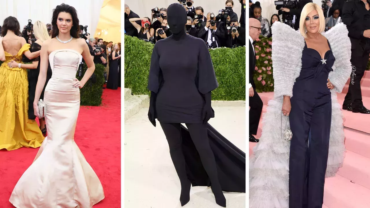 Todos los looks de las Kardashian en la Gala del Met a lo largo de los años