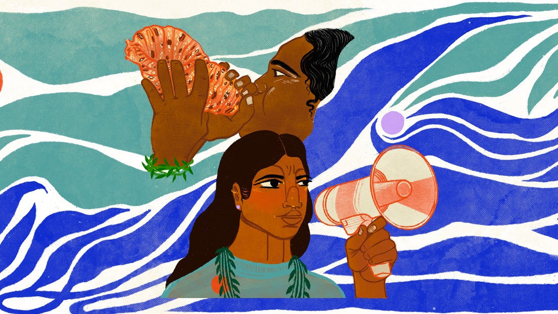 Los guerreros del clima del Pacífico luchan, no se ahogan