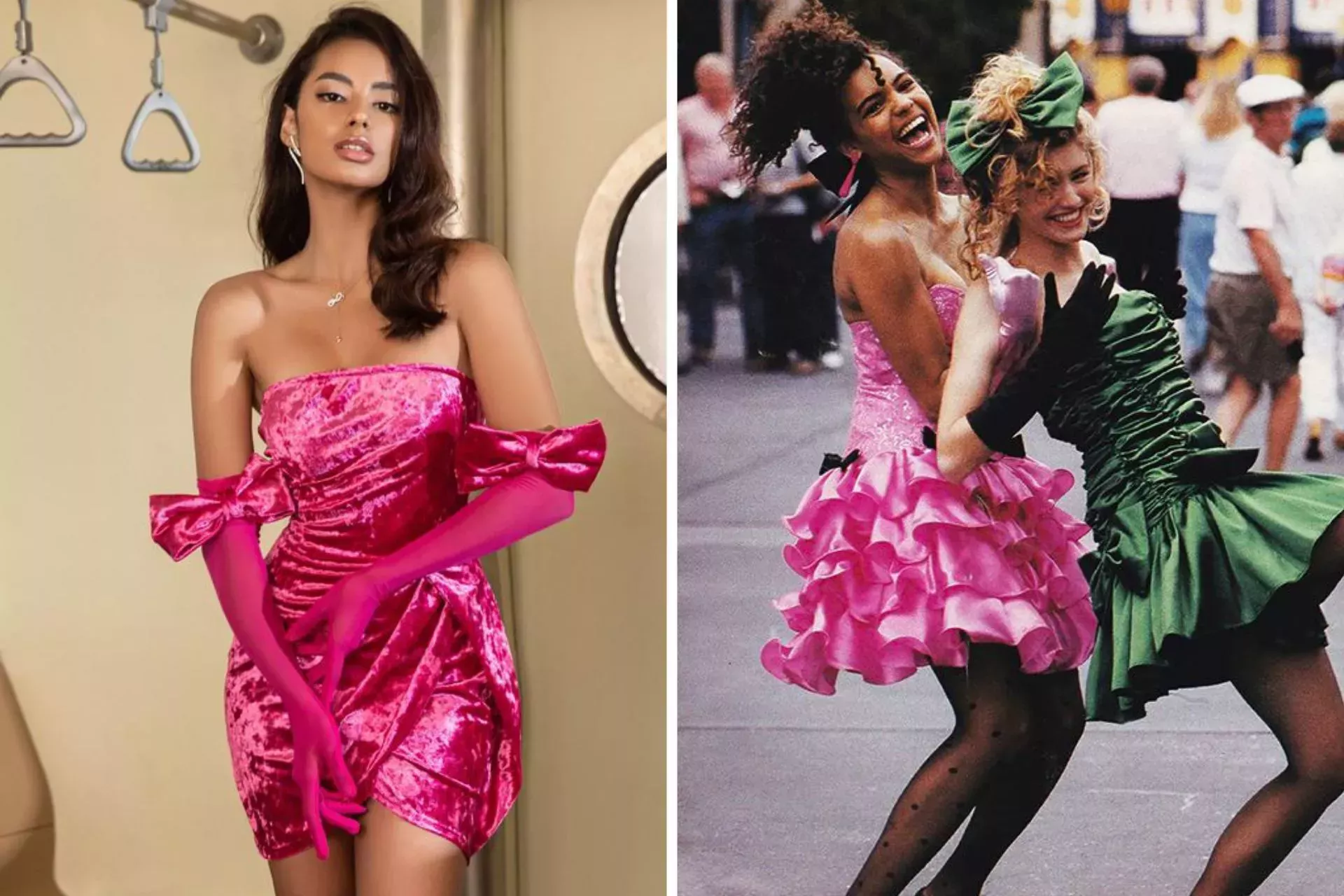 25 ideas divertidas y únicas para vestidos de graduación de los 80