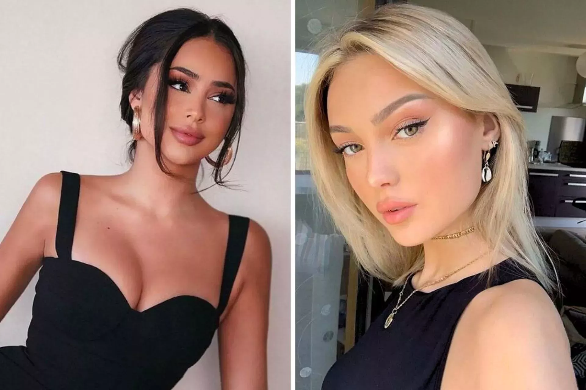 25 Impresionantes ideas de maquillaje de graduación para un vestido negro