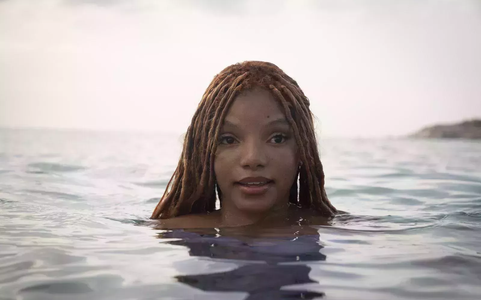 Así fue el viral combo de labios de Halle Bailey en "La Sirenita"