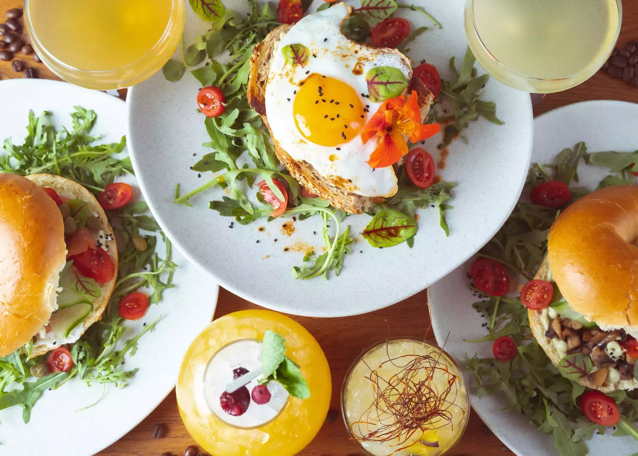 Brunch de primavera en Nueva York