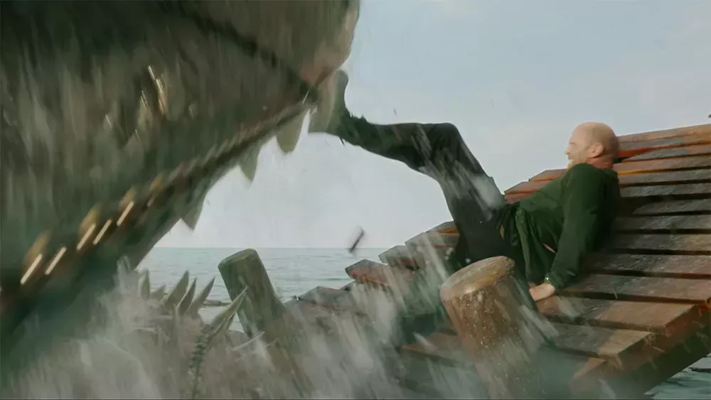 Crítica de 'The Meg 2: The Trench': Más tiburones, menos mordiscos