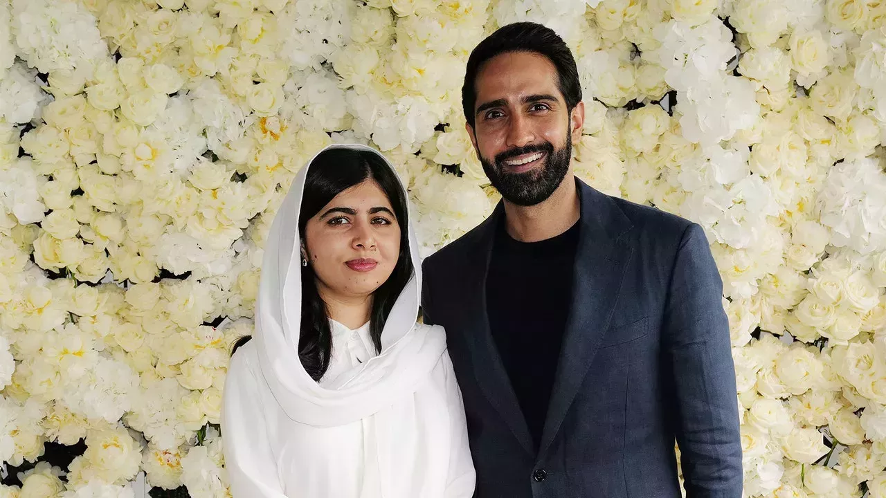 Malala Yousafzai y su marido son el dúo perfecto: ella es Barbie y él es Ken