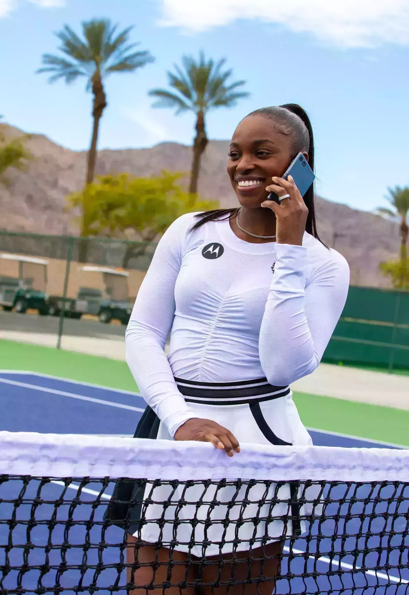 Sloane Stephens habla del US Open, de su rutina de cuidado personal y de su asociación con Motorola