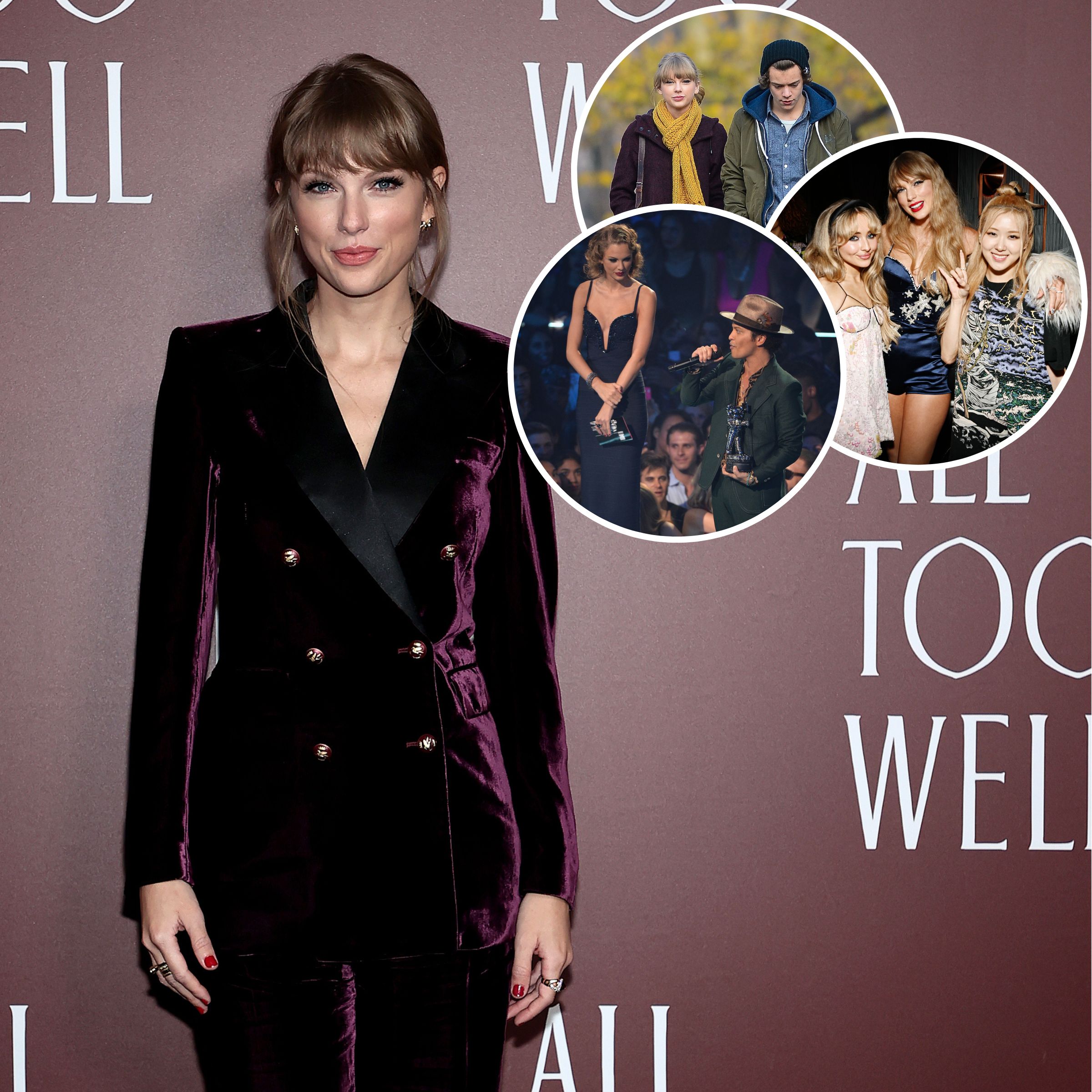 Fotos de Taylor Swift sobresaliendo entre los famosos: Véalas todas