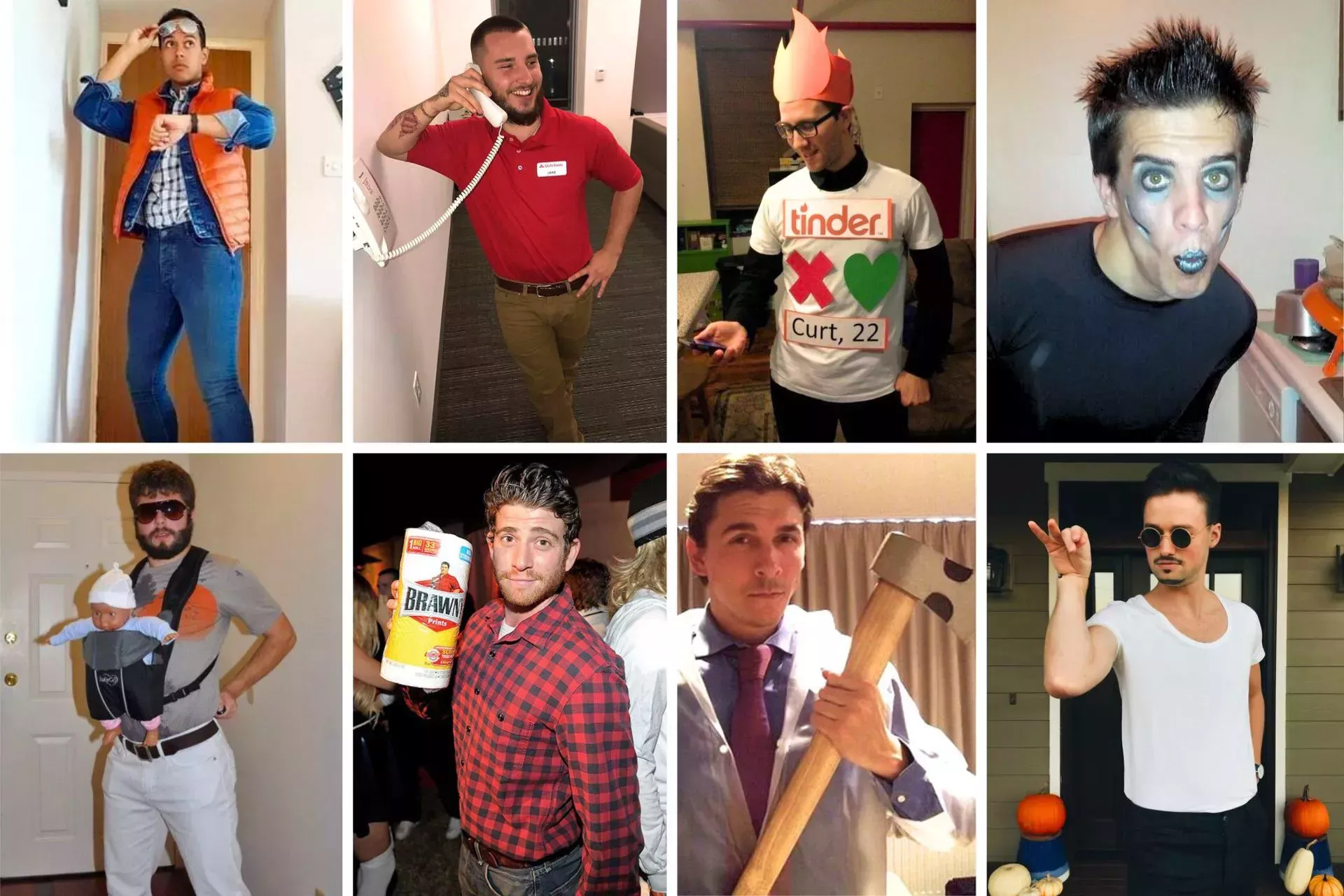 Los 50 mejores disfraces universitarios de Halloween para chicos