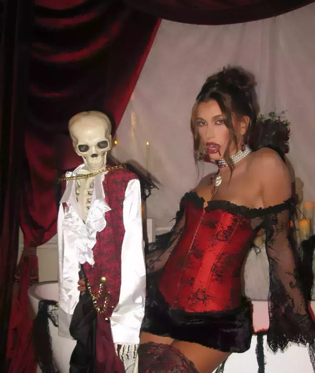 Hailey Bieber ya está lista para Halloween