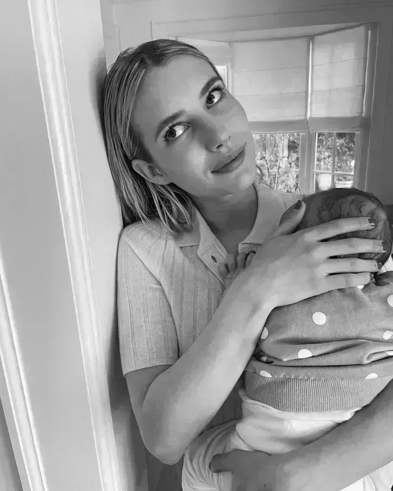 El hijo de Emma Roberts con Garrett Hedlund: Fotos del recién nacido