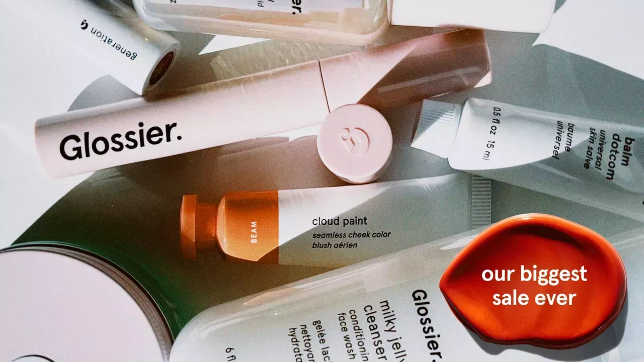 Todos los productos de Glossier tienen ahora un 25% de descuento