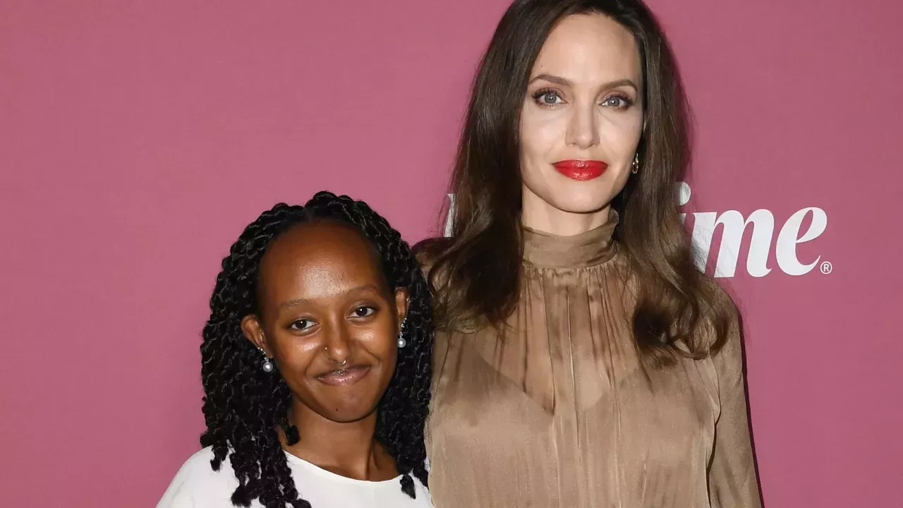 Zahara, la hija de Angelina Jolie, ingresa en la hermandad Alpha Kappa Alpha