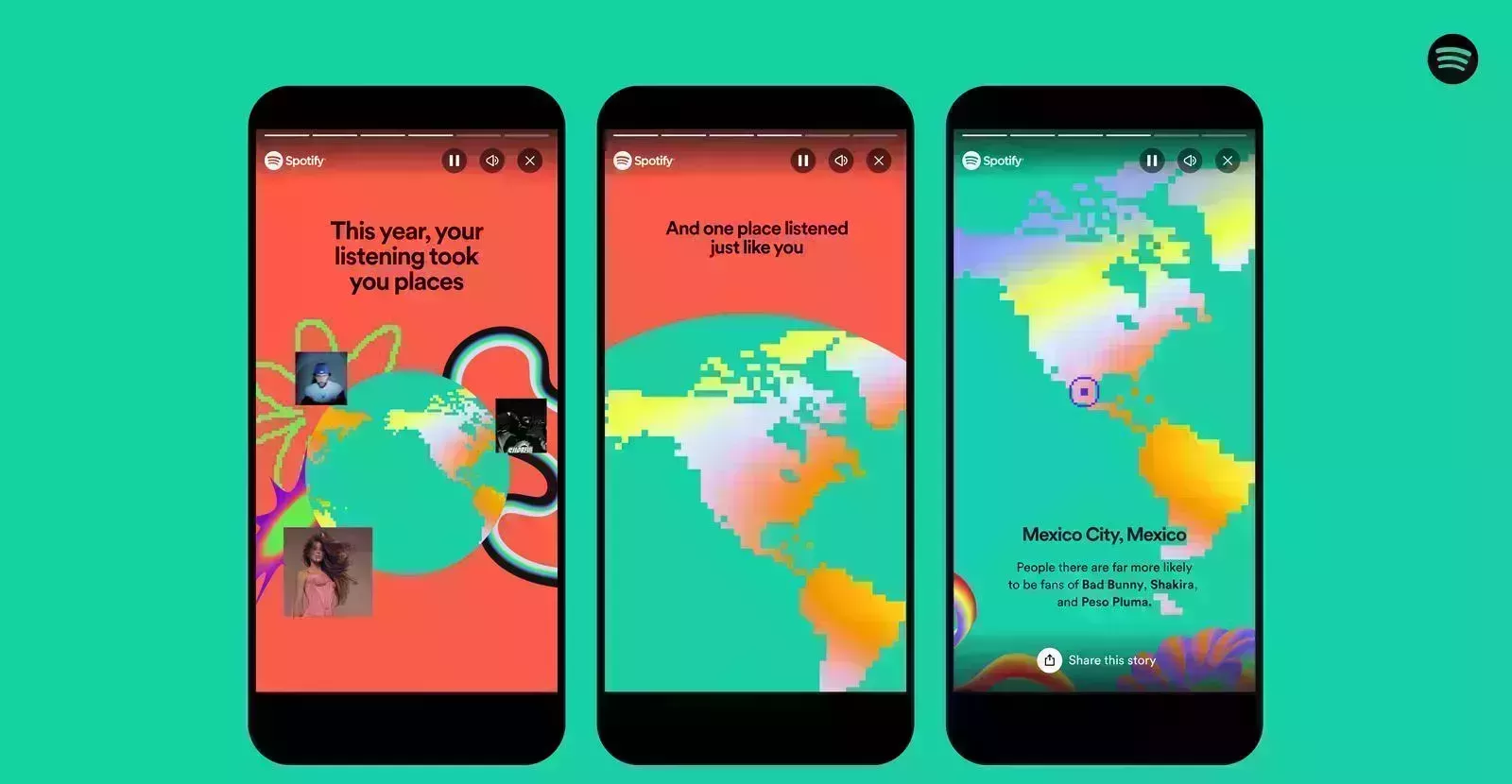 Spotify Wrapped ya está aquí. ¿Quién es tu artista más reproducido?