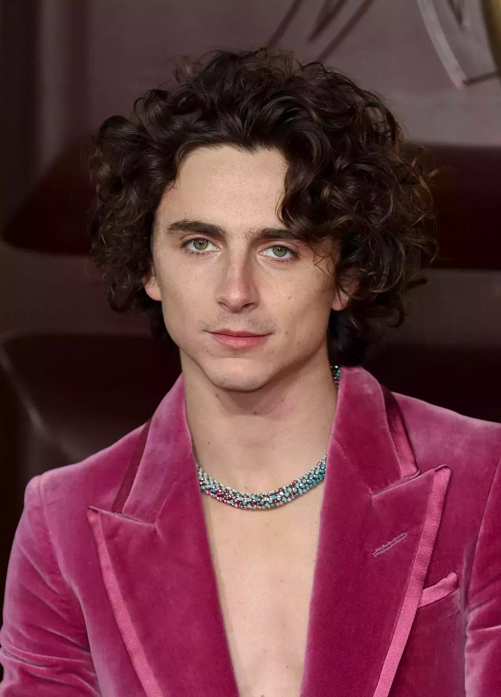 Timothée Chalamet se saltó la camisa en su primera aparición en "Wonka