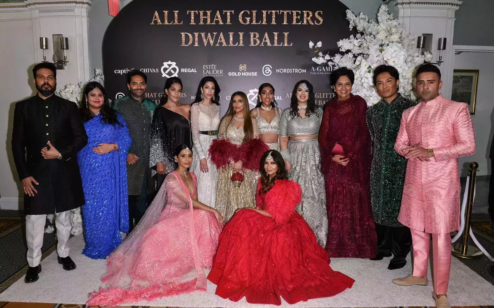 Una noche en el All That Glitters Diwali Ball de Nueva York