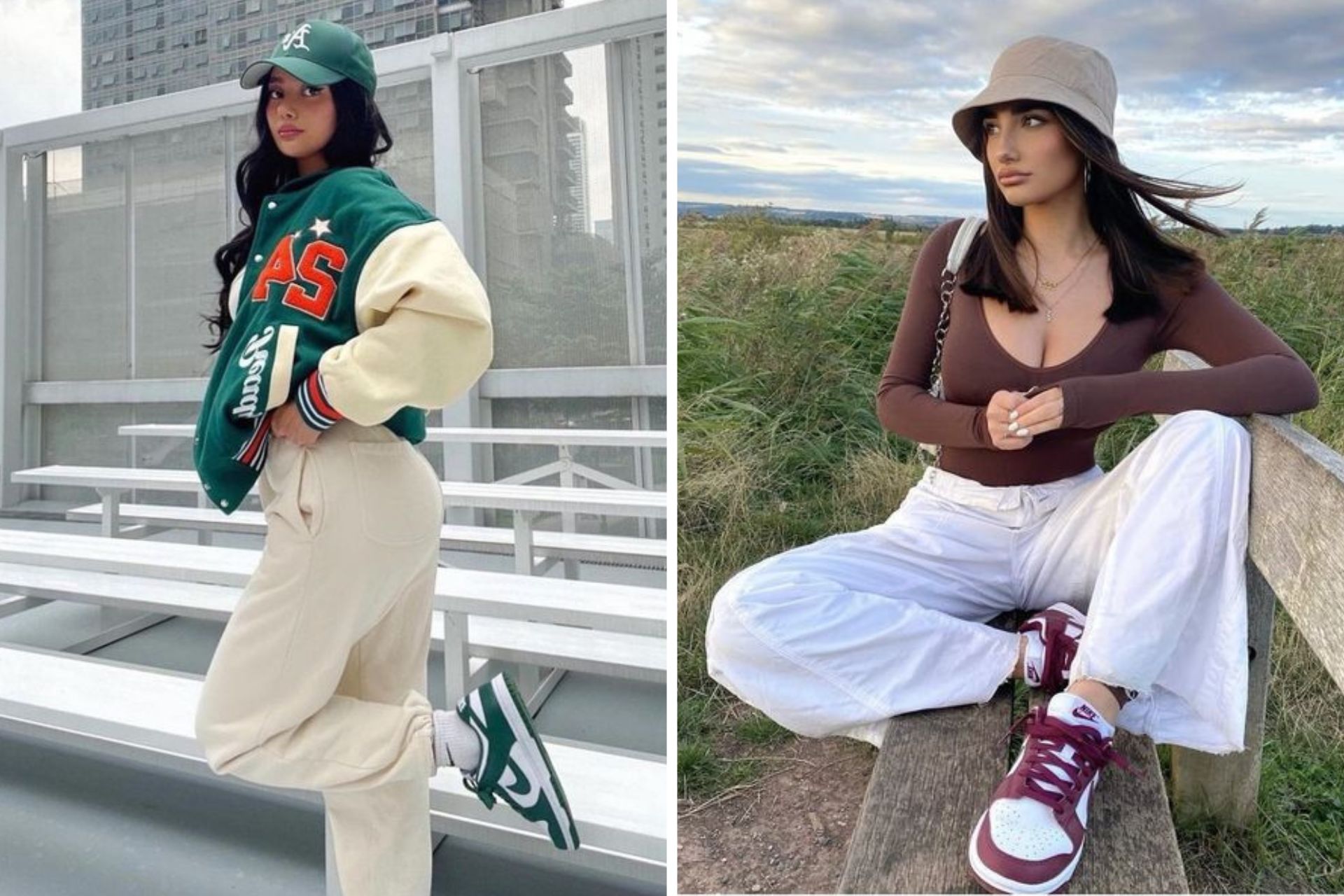 Los 25 conjuntos más monos de Nike Dunk Low para mujer en 2024