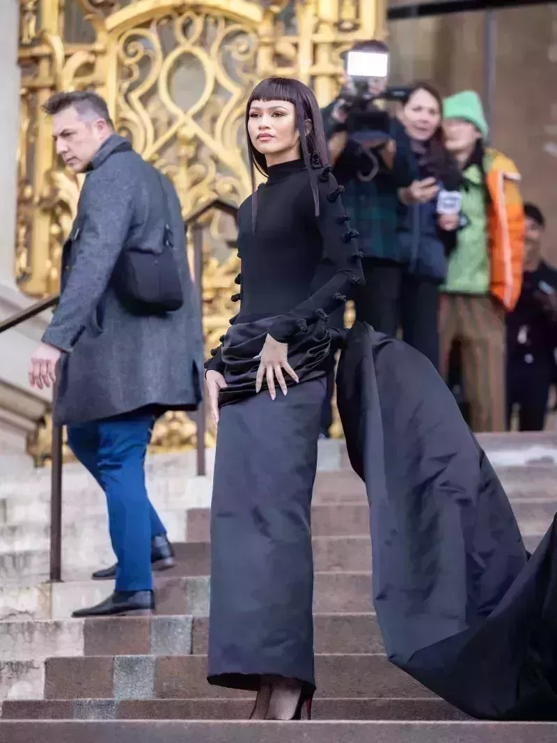 Los mejores looks de los famosos en la Semana de la Moda de París 2024: Zendaya, Zayn