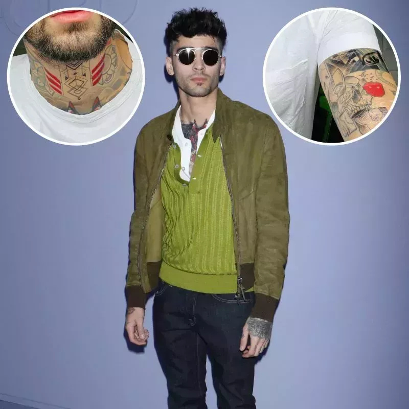Más de 60 tatuajes de Zayn Malik: Fotos y significados de sus tatuajes