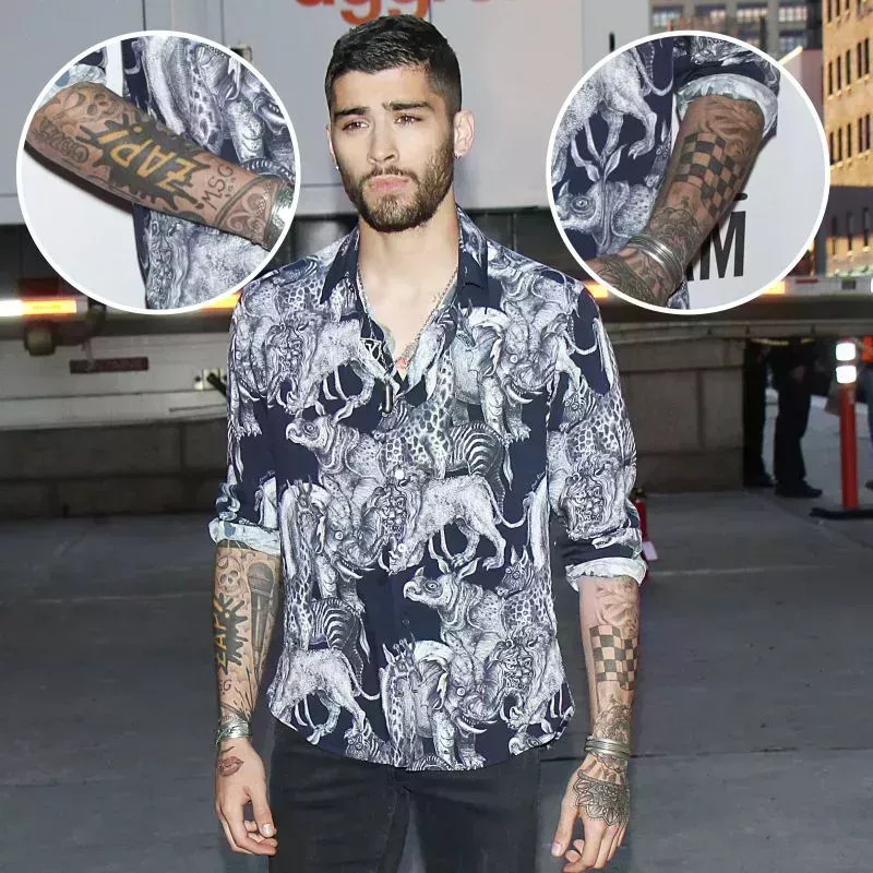 Más de 60 tatuajes de Zayn Malik: Fotos y significados de sus tatuajes