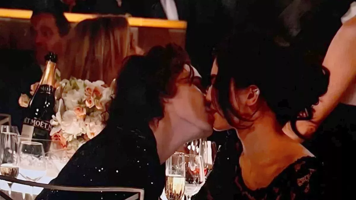 Timmy-T y Kylie Jenner se lían a mamporros en los Globos de Oro