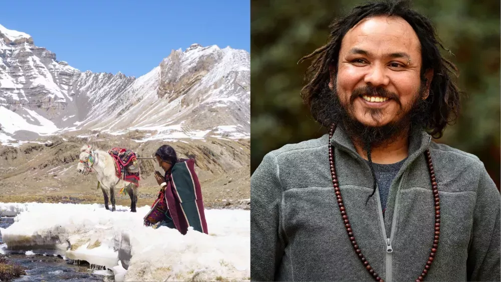 

	
		Rescates en helicóptero, accidentes de moto y mal de altura: Cómo el nepalí Min Bahadur Bham se sobrepuso a las adversidades para rodar 