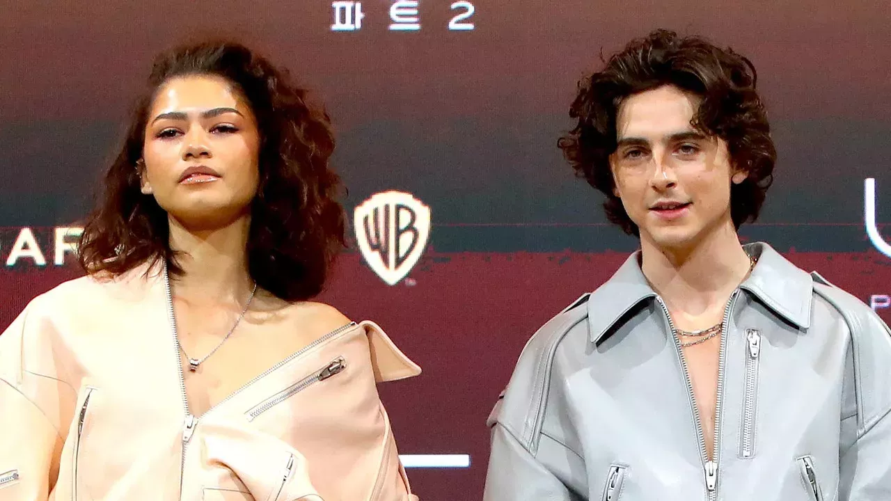 Zendaya y Timothée Chalamet llevaron el mismo 'Fit en diferentes colores