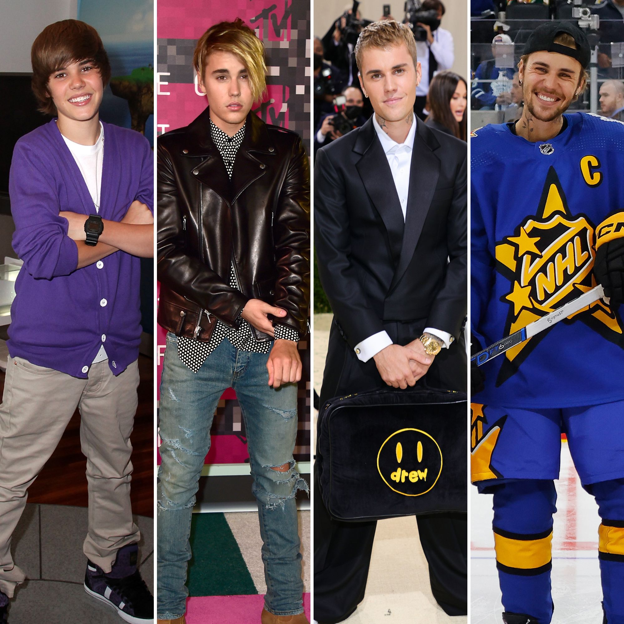 La transformación de Justin Bieber: De estrella de Internet a rompecorazones