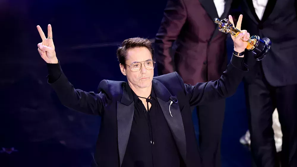 Robert Downey Jr. gana su primer Oscar por